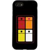 Modular, Poly Synth and Mono Synth Appar Custodia per iPhone SE (2020) / 7/8 Macchina a tamburo 808