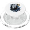 Van Gogh Starry Night AK Maglietta Van Gogh con scritta Notte stellata per amanti dei gatti, mamma e papà, gatto Van Gogh PopSockets PopGrip per MagSafe