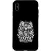 Medieval Knight Faith Crusader Warrior Custodia per iPhone XS Max La fede cavalca alla guerra cavaliere medievale crociato