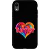 Unique Named Personalized Heart Tees Custodia per iPhone XR Maglietta con scritta I Heart Love Turner e nome colorato