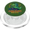 Dinosaur Apparel for Boys and Girls Jurassic Beats T-Rex DJ - Mixer musicale dinosauro ruggente PopSockets PopGrip per MagSafe