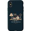 Thrift Store Findin Custodia per iPhone X/XS Divertente negozio dell'usato Amante Vintage Shopping antico
