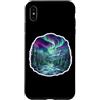 Aurora Borealis Northern Lights Products Custodia per iPhone XS Max Aurora boreale Montagna Deserto Aurora Borealis Natura