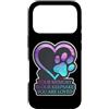 Your Memory Is Our Keepsake Pet Cat Dog Custodia per iPhone 17 Pro La tua memoria è il nostro ricordo per animali domestici, gatti e cani, a forma di zampa a forma di cuore