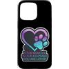 Your Memory Is Our Keepsake Pet Cat Dog Custodia per iPhone 15 Pro Max La tua memoria è il nostro ricordo per animali domestici, gatti e cani, a forma di zampa a forma di cuore