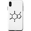 Formula Della Caffeina Del Caffè Della C Custodia per iPhone XS Max Caffè Della Formula Strutturale Della Chimica Della Caffeina