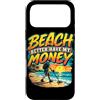 Beach Detectorist Treasure Humor Custodia per iPhone 17 Pro Max Rilevatore di metalli che rileva l'umorismo