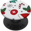 Christmas Xmas Tree Grip Holder Christmas Xmas Tree PopSockets PopGrip Adesivo