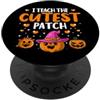 Halloween Teacher Costumes Co. Costume da insegnante di Halloween I Teach The Cutest Patch PopSockets PopGrip Adesivo