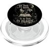 Halloween Witch Book Lover Spooky Readin Vietare un libro significa temere il suo magico lettore di libri di Halloween PopSockets PopGrip per MagSafe