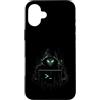 Cyber Lab Custodia per iPhone 16 Plus Hacker anonimo, Cyber Security, Linux Terminal Coder