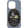 Thrift Store Findin Custodia per iPhone 15 Pro Citazione divertente del negozio dellusato antico amante lunghe passeggiate