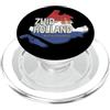 Olanda Meridionale Paesi Bassi Mappa retrò Vintage Souvenir PopSockets PopGrip per MagSafe