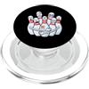 Funny Bowling Bowler Gifts Bowling Lover Divertente bowling Pin Hug Team Bowling Bowling Giocare a Bowling PopSockets PopGrip per MagSafe