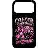 Pink Ribbon Streetwear Cancer Awareness Custodia per iPhone 17 Pro Max Sopravvissuto al cancro inarrestabile Bootleg Consapevolezza del cancro al seno