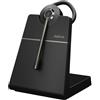 Jabra Engage 55 SE - Cuffie convertibili UC con gancio per l'orecchio, adattatore DECT Link 400a USB-A, supporto da scrivania Engage 55, cavo USB-C a USB-A da 1,2 m, auricolari, archetto, archetto, custodia