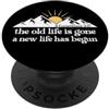 Sweatshirt Christian Hat 2 Corinthians 5 2 Corinthians 5:17 The Old Life is Gone a New Life Has Begun PopSockets PopGrip Adesivo