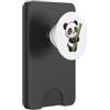 Cute Kawaii Animals Panda Lovers Apparel Carino Baby Panda con bastone di bambù Kawaii Panda Bear PopSockets PopWallet per MagSafe