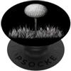 Golf Golfer Golfing Gifts Pallina da golf sul tee Golfista Giocatori di golf PopSockets PopGrip Adesivo