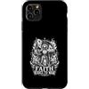 Medieval Knight Faith Crusader Warrior Custodia per iPhone 11 Pro Max La fede cavalca alla guerra cavaliere medievale crociato