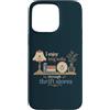 Thrift Store Findin Custodia per iPhone 15 Pro Max Divertente negozio dell'usato Amante Vintage Shopping antico