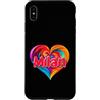 Unique Named Personalized Heart Tees Custodia per iPhone XS Max Maglietta con scritta I Heart Love Milan