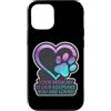Your Memory Is Our Keepsake Pet Cat Dog Custodia per iPhone 12/12 Pro La tua memoria è il nostro ricordo per animali domestici, gatti e cani, a forma di zampa a forma di cuore