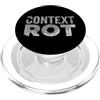 Software Developer Memory Loss Humor Contesto Marciume Divertente Cultura Internet Slang Brainrot Trend PopSockets PopGrip per MagSafe
