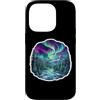 Aurora Borealis Northern Lights Products Custodia per iPhone 14 Pro Aurora boreale Montagna Deserto Aurora Borealis Natura