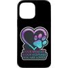 Your Memory Is Our Keepsake Pet Cat Dog Custodia per iPhone 13 Pro Max La tua memoria è il nostro ricordo per animali domestici, gatti e cani, a forma di zampa a forma di cuore