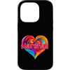 Unique Named Personalized Heart Tees Custodia per iPhone 14 Pro Maglietta con scritta I Heart Love Marshall, con nome colorato