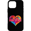 Unique Named Personalized Heart Tees Custodia per iPhone 16 Pro Max Maglietta con scritta I Heart Love Marshall, con nome colorato