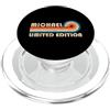 Retro Name Vault MICHAEL Retro 70s 80s Sunset Stripe PopSockets PopGrip per MagSafe