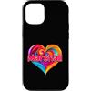 Unique Named Personalized Heart Tees Custodia per iPhone 12/12 Pro Maglietta con scritta I Heart Love Marshall, con nome colorato