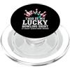 Funny Bowling Bowler Gifts Bowling Lover This Is My Lucky Bowling Shirt Divertente giocatore di bowling PopSockets PopGrip per MagSafe