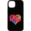 Unique Named Personalized Heart Tees Custodia per iPhone 13 Maglietta con scritta I Heart Love Arnav e nome colorato