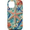 Coastal Charm Collection Custodia per iPhone 12/12 Pro Estate Nautica Mosaico Stella Marina