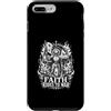 Medieval Knight Faith Crusader Warrior Custodia per iPhone 7 Plus/8 Plus La fede cavalca alla guerra cavaliere medievale crociato