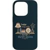 Thrift Store Findin Custodia per iPhone 14 Pro Divertente negozio dell'usato Amante Vintage Shopping antico