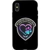 Favorite Hello Hardest Goodbye Memorial Custodia per iPhone X/XS Favorite Hello Hardest Goodbye Pet Memorial per cani, gatto, mamma