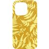 generic Custodia per iPhone 15 Pro Grafica botanica giallo senape felce
