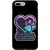 Your Memory Is Our Keepsake Pet Cat Dog Custodia per iPhone 7 Plus/8 Plus La tua memoria è il nostro ricordo per animali domestici, gatti e cani, a forma di zampa a forma di cuore