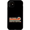 Retro Name Vault Custodia per iPhone 11 MICHAEL Retro 70s 80s Sunset Stripe