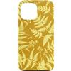 generic Custodia per iPhone 13 Pro Max Grafica botanica giallo senape felce