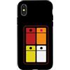 Modular, Poly Synth and Mono Synth Appar Custodia per iPhone X/XS Macchina a tamburo 808