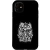 Medieval Knight Faith Crusader Warrior Custodia per iPhone 11 La fede cavalca alla guerra cavaliere medievale crociato