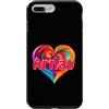Unique Named Personalized Heart Tees Custodia per iPhone 7 Plus/8 Plus Maglietta con scritta I Heart Love Arnav e nome colorato