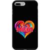 Unique Named Personalized Heart Tees Custodia per iPhone 7 Plus/8 Plus Maglietta con scritta I Heart Love Milan