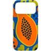 Sunny Tropics Collection Custodia per iPhone 17 Pro Max Papaya Leaf Pop