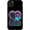 Your Memory Is Our Keepsake Pet Cat Dog Custodia per iPhone 11 Pro Max La tua memoria è il nostro ricordo per animali domestici, gatti e cani, a forma di zampa a forma di cuore